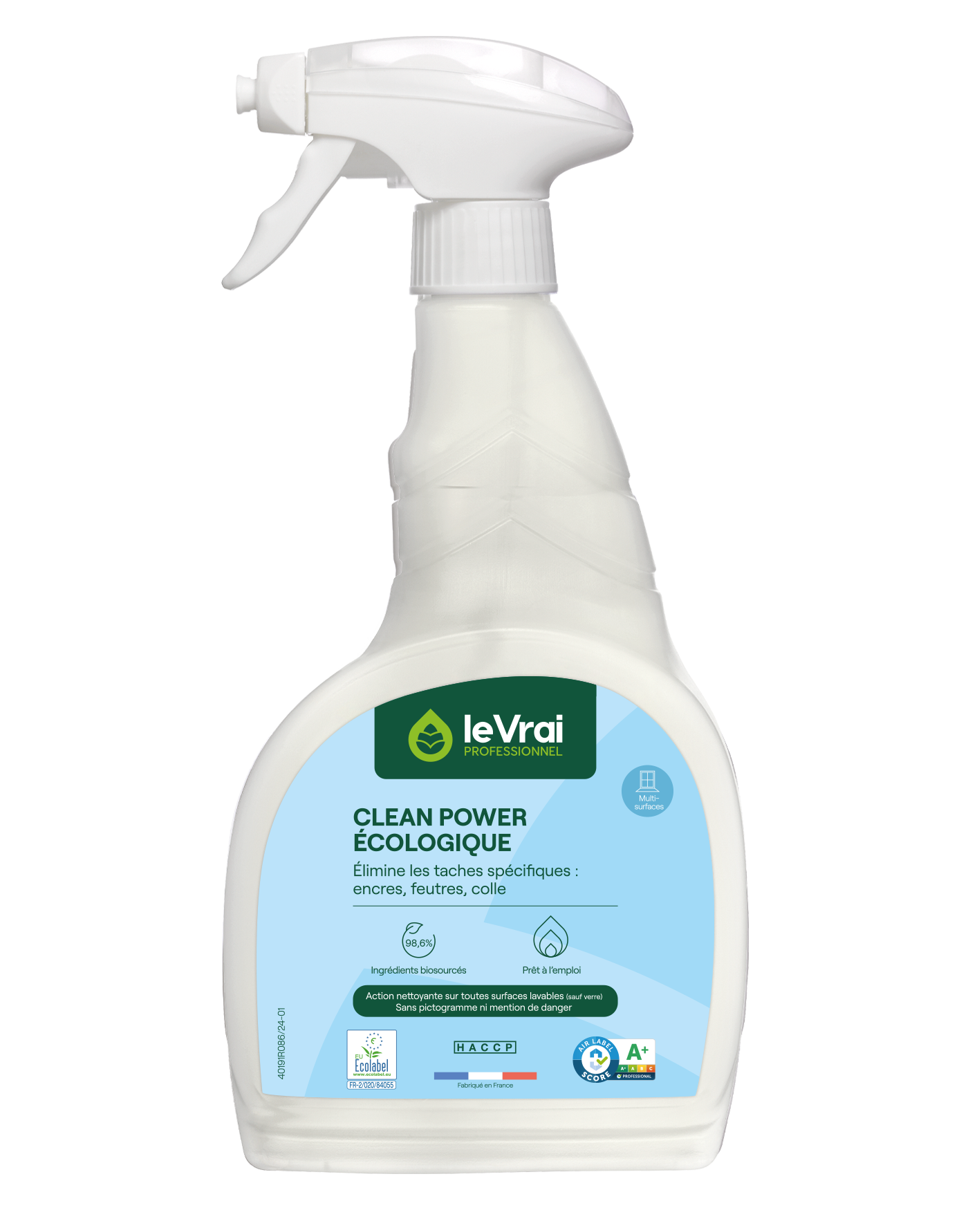 Packshot Png Fr 3718 Lvp Clean Power Ecologique 750ml