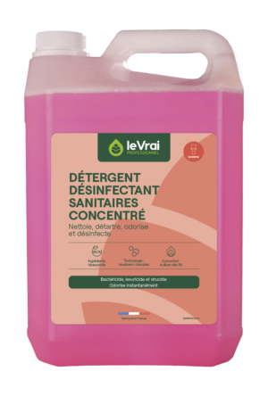 Packshot Png Fr 4511 Lvp Detergent Desinfectant Sanitaires Concentrate 5l