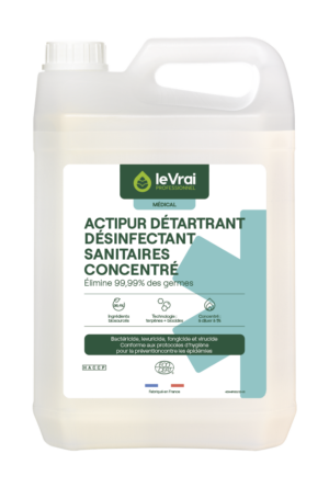 Packshot Png Fr 6202 Lvpmed Actipur Detartrant Desinfectant Sanitaires Concentre 5l